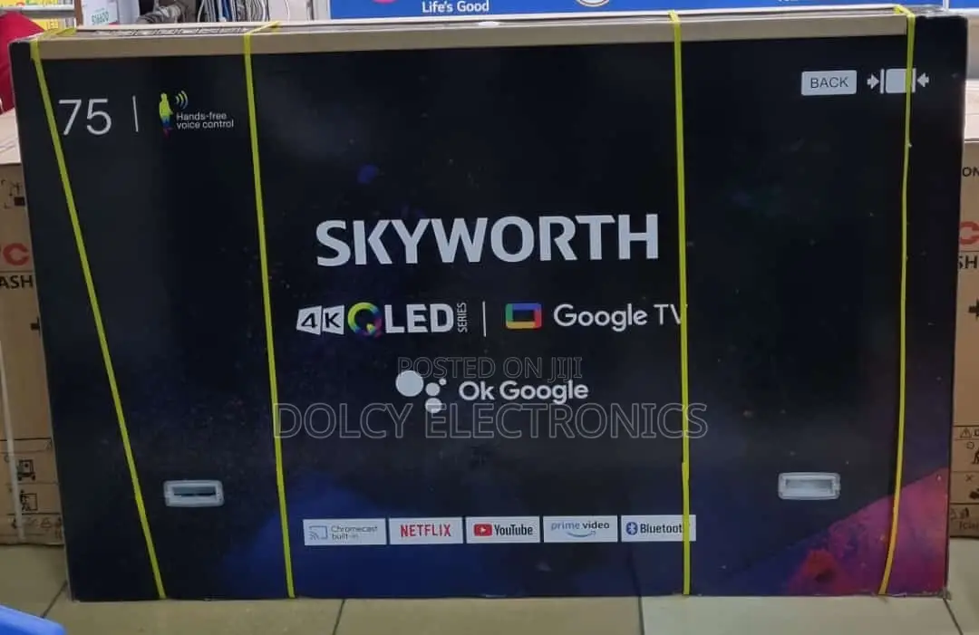 Skyworth 75 Inch Qled 4k Smart Google Tv