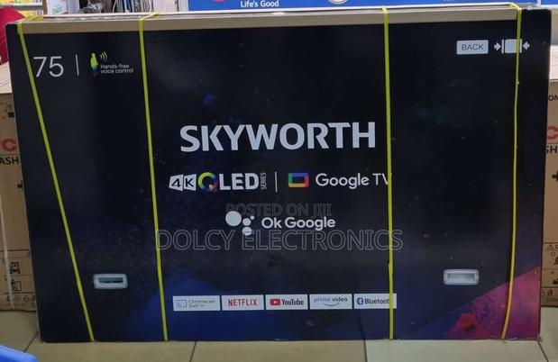 Skyworth 75 Inch Qled 4k Smart Google Tv - main view