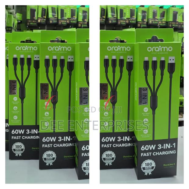 Oraimo Dura Line Fast Charging Cables - thumbnail 3