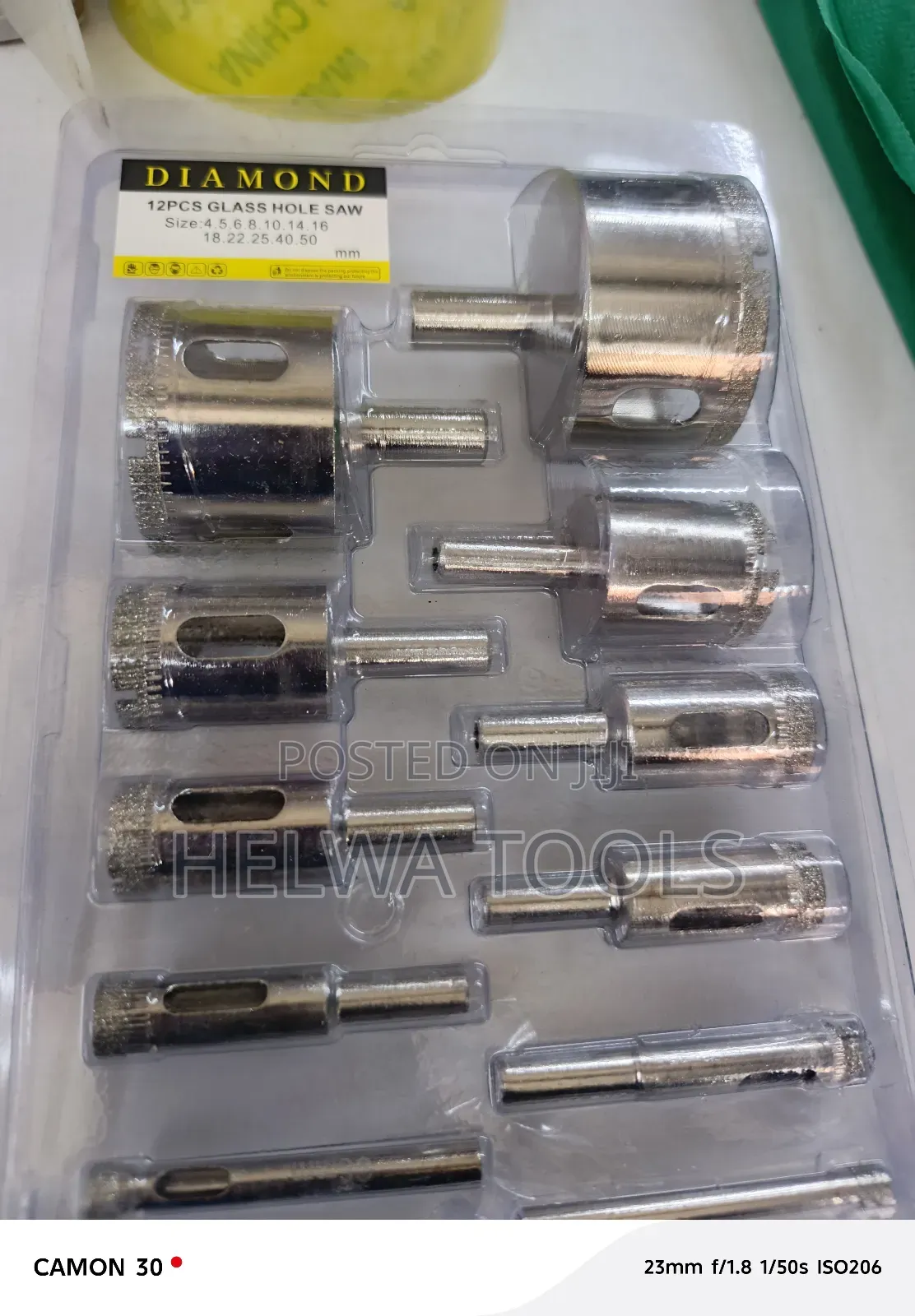 Glass Hole Saw 12 PCS Set