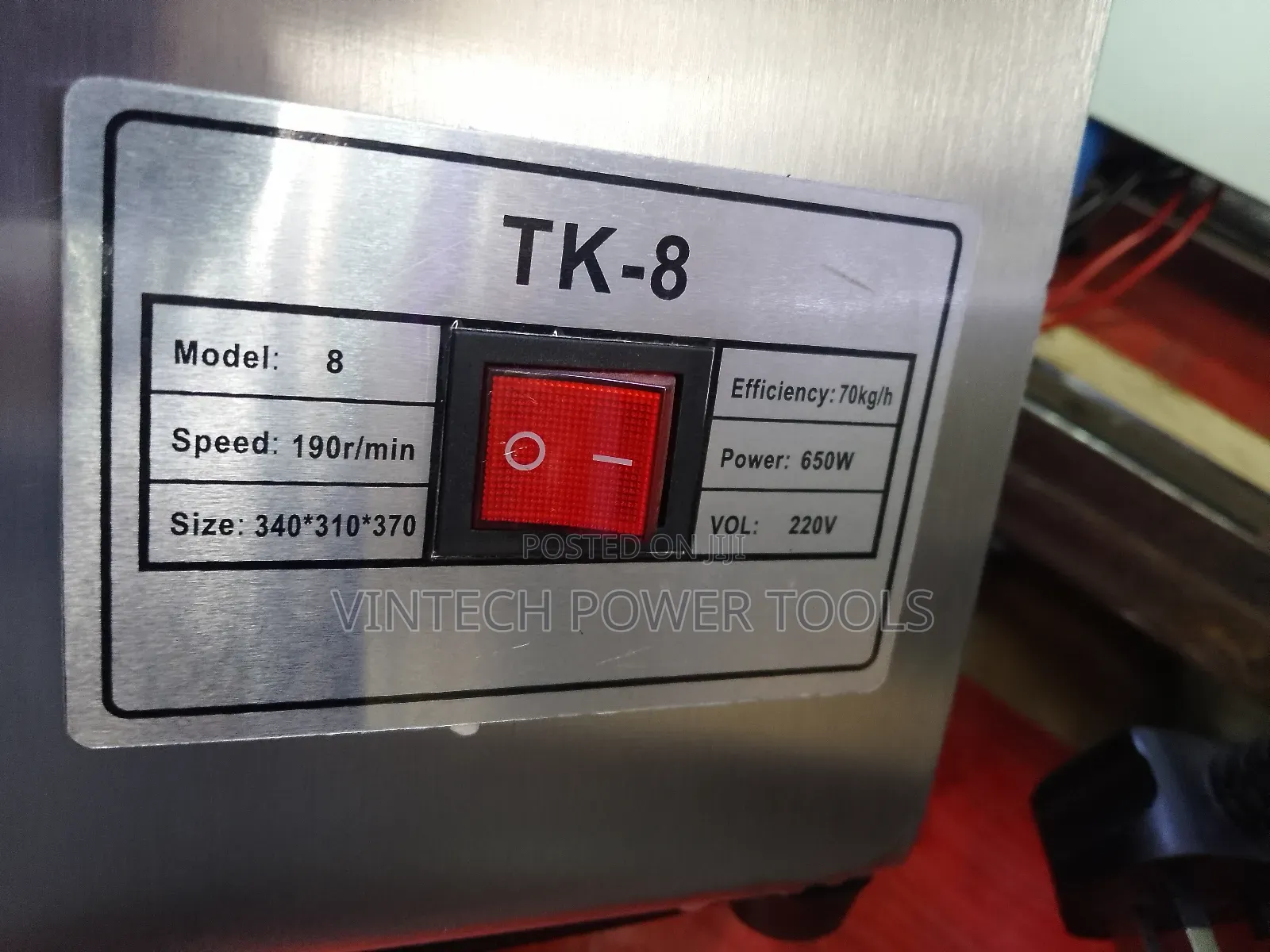 M 8 Mincer Machine/Tk -8 Mincer