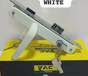 White Aluminium Lock