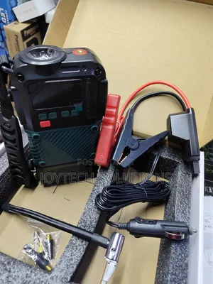 Jump Starter Heavy Duty Mod . Hs -B- 01 With Inflater.