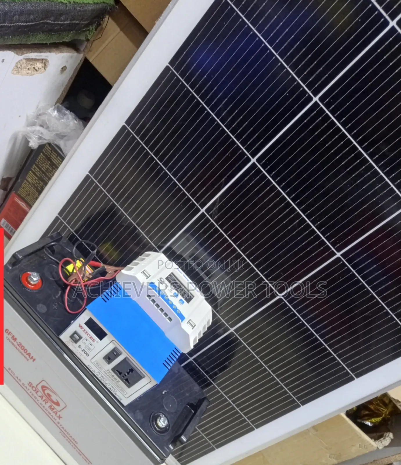 300watts+200ah Solar Kit