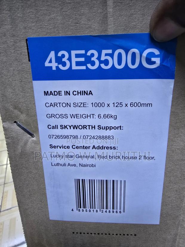 Skyworth 43" Tv Smart Google Tv Full Hd 43e3500g - thumbnail 2
