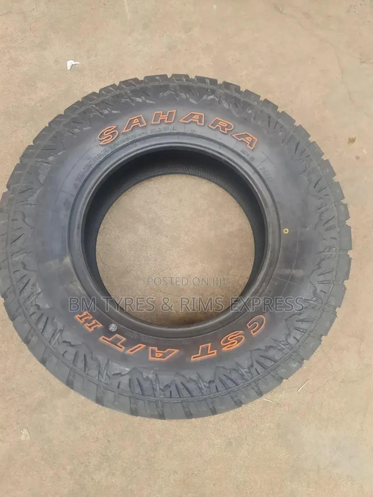 265 /70 R16 CST (All Terrrain).
