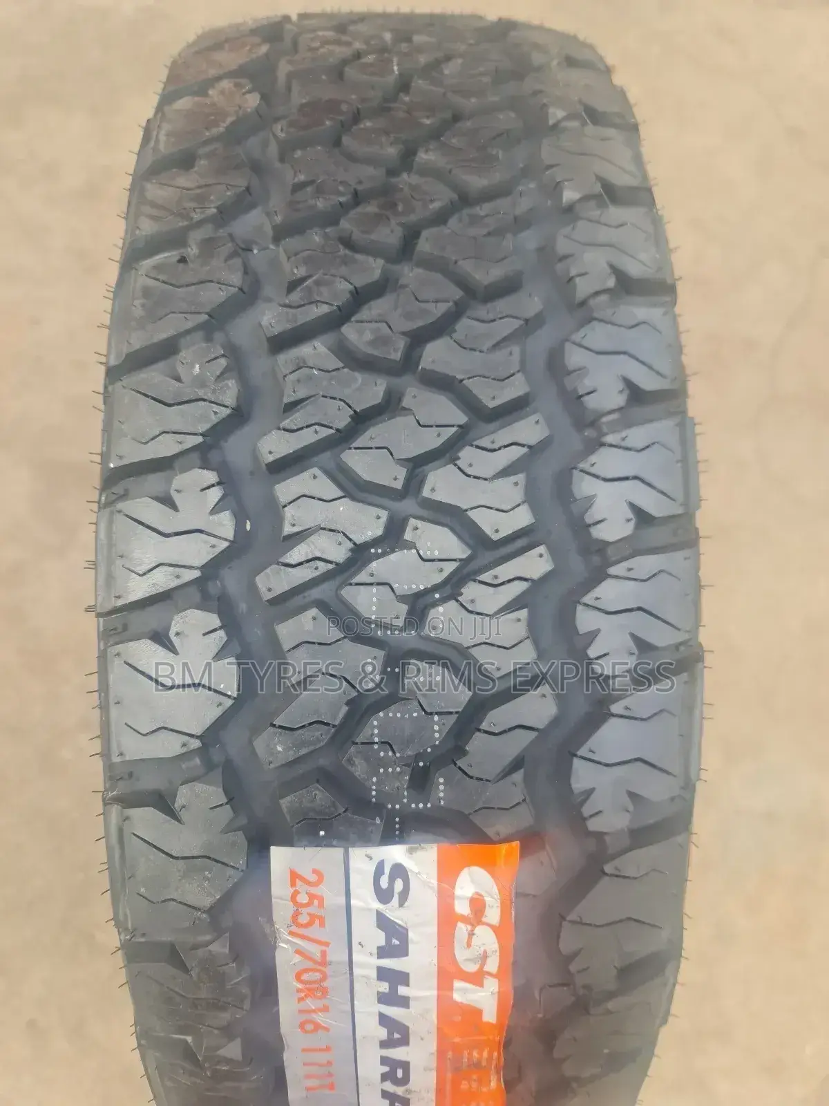 265 /70 R16 CST (All Terrrain).