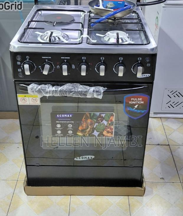 Globalstar 60 by 60 Free Standing Cooker 3 Gas + 1 Plate Electric Oven - main view