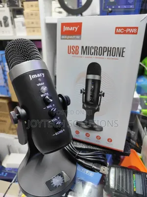 Jmary Sound Usb Microphone,Condenser for Pc and Phones Mic,Plug Play