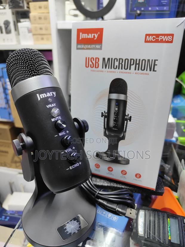 Jmary Sound Usb Microphone,Condenser for Pc and Phones Mic,Plug Play