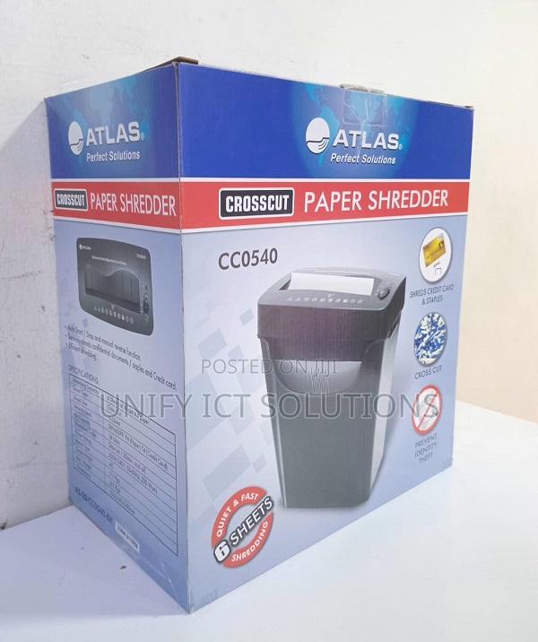 Atlas Cc0540 Paper Shredder 6 Sheets || Atlas Cc0540 Shredder