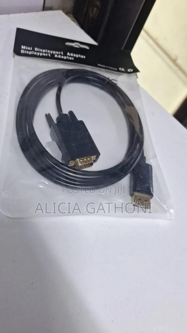 Display Port to Vga Cable 1.5mtrs - thumbnail 2