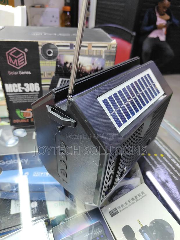 Bluetooth Speaker With Dual Solar System - main view