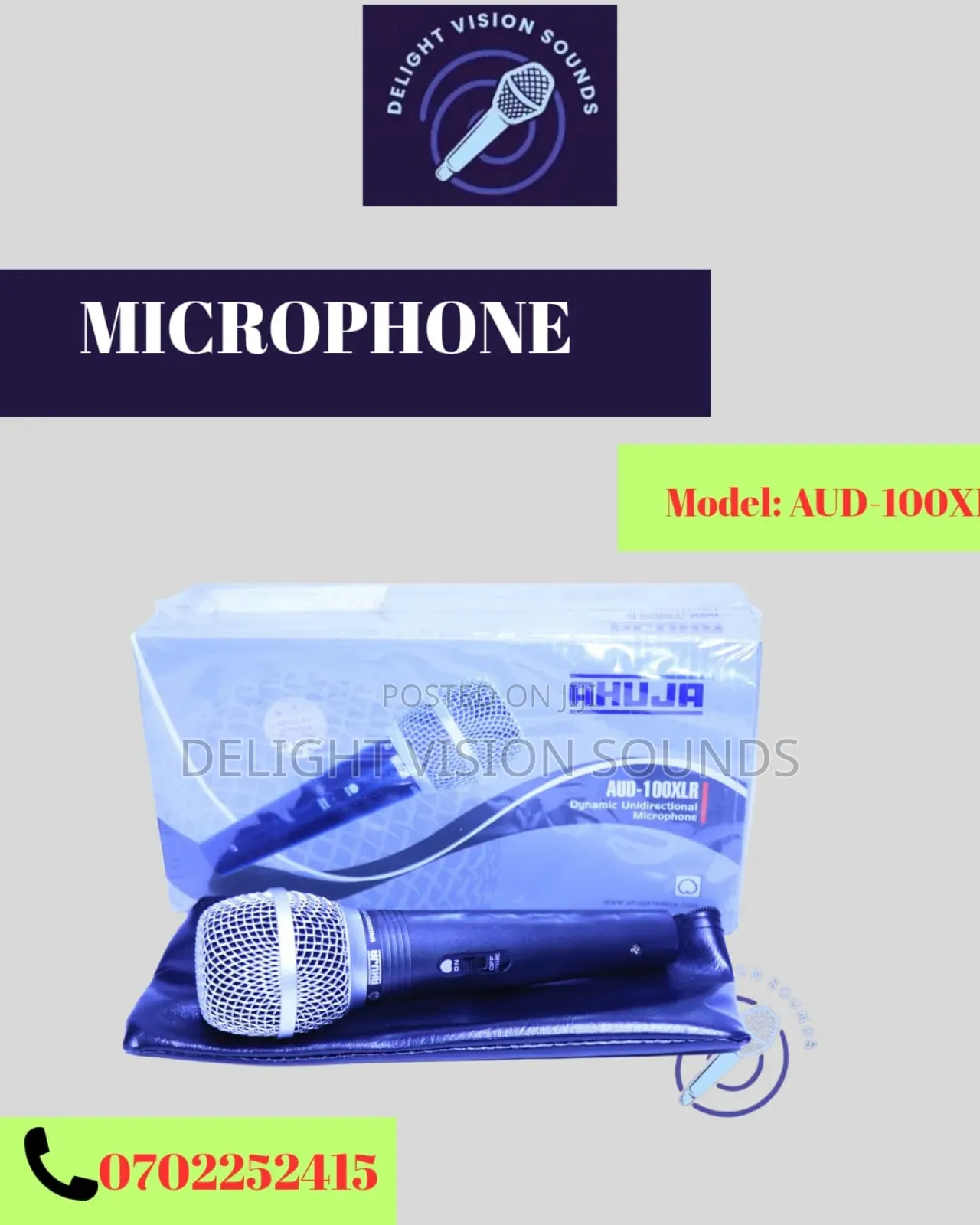 Ahuja (Aud-100x) Wireless Microphones