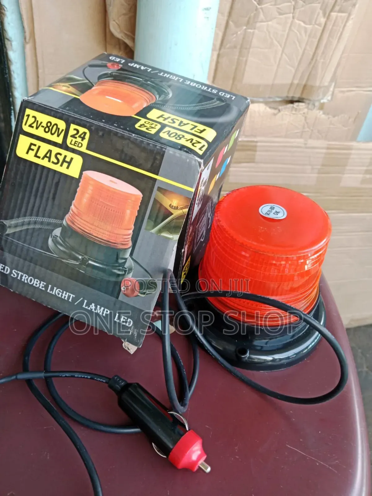 12v Flasing Lights Car Magnetic Strobe Roof Emergency Light