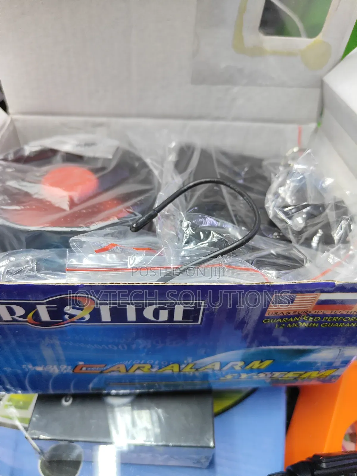 Universal Car Alarm System With Cutoff High Sensitivity.