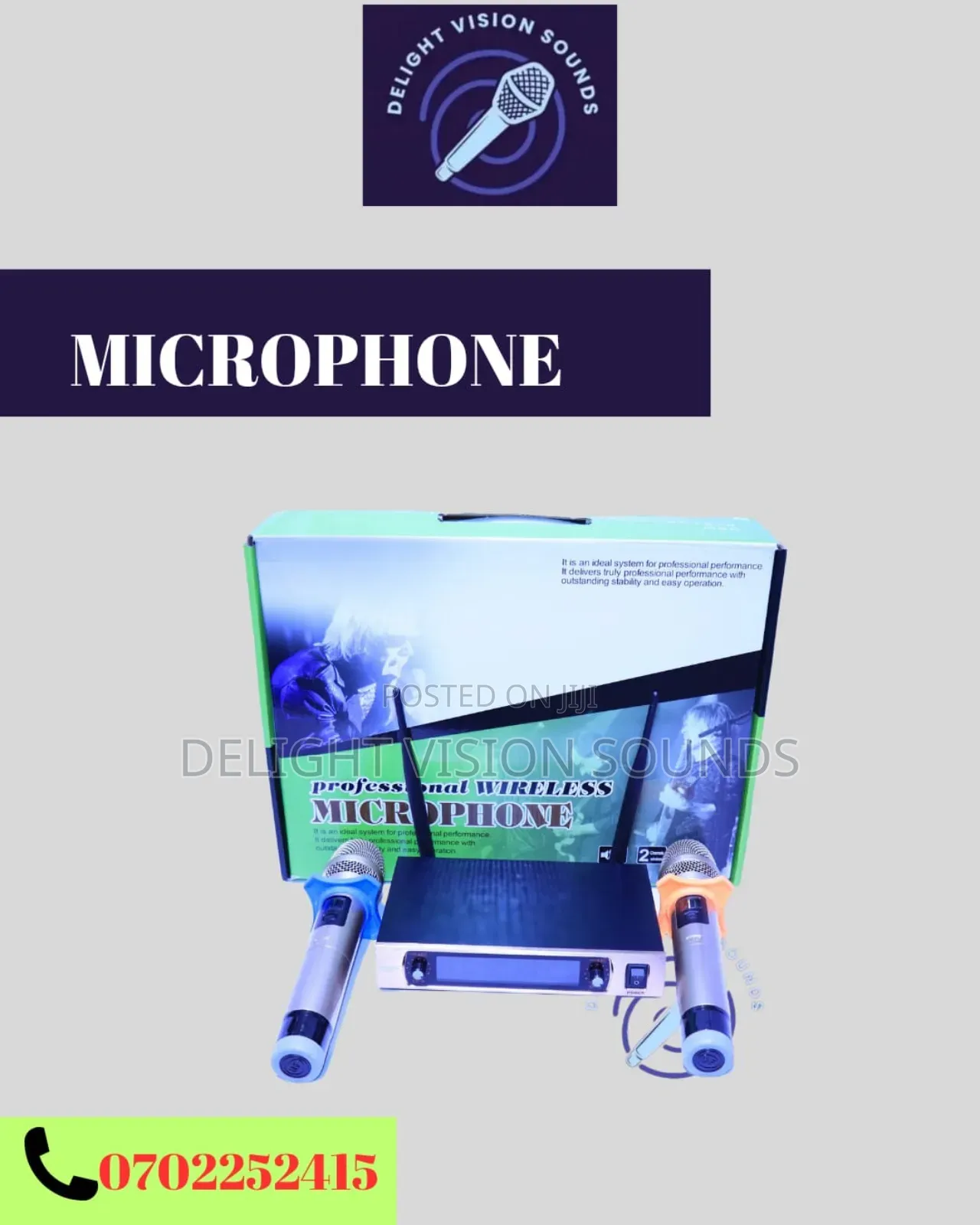 Professional (2_way) Wireless Microphone Available