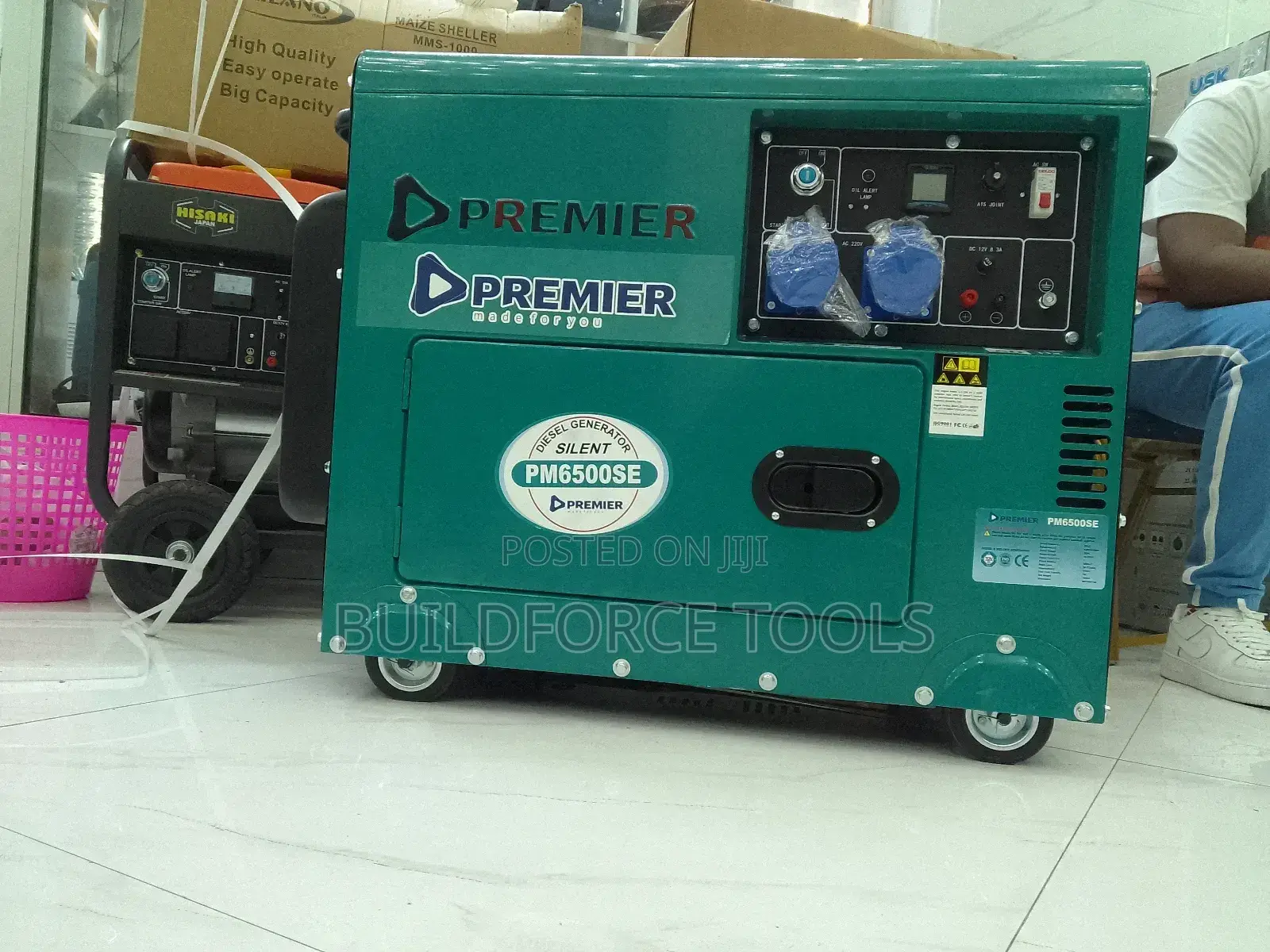 Premier Pm6500se Diesel Keystart Silent Generator