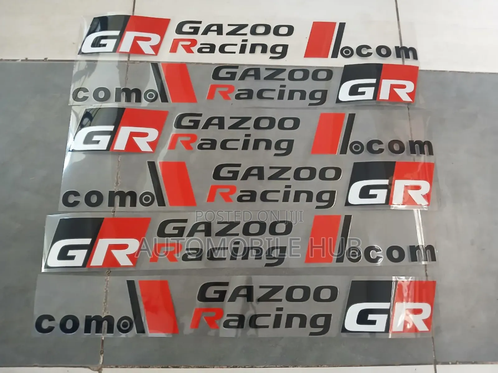 Toyota Gazoo Racing Stickers