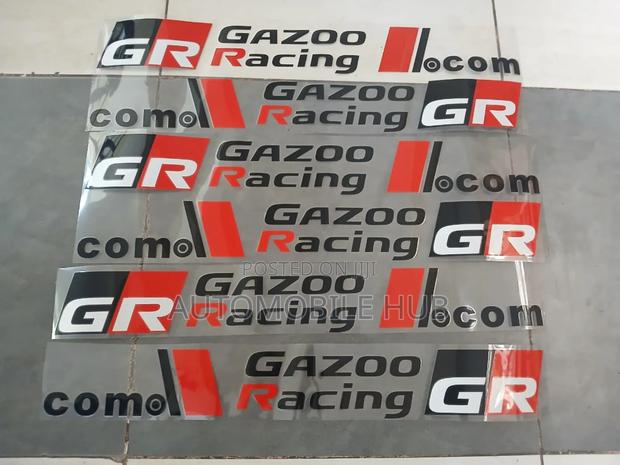 Toyota Gazoo Racing Stickers