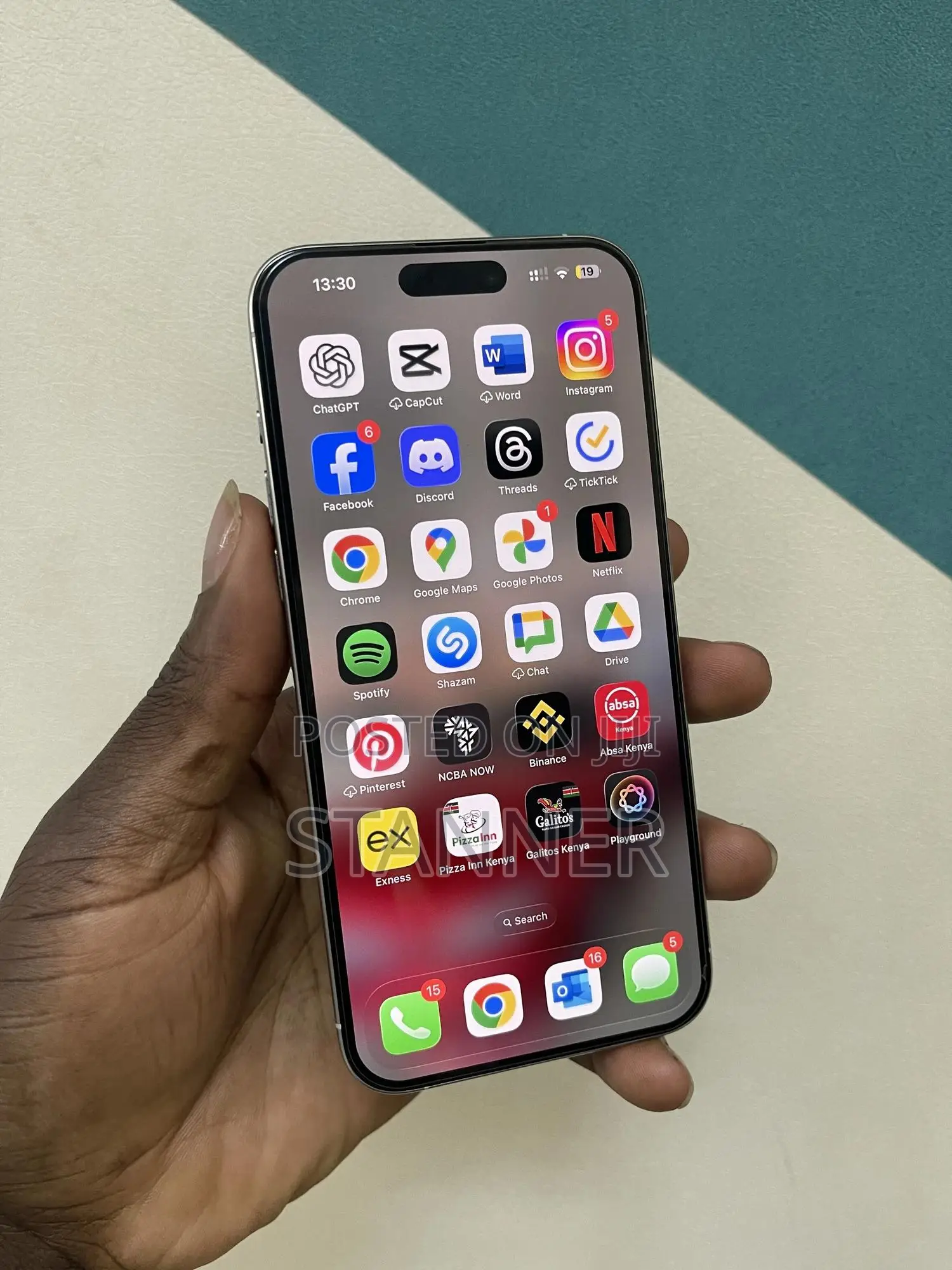 Apple iPhone 15 Pro Max 256 GB Silver