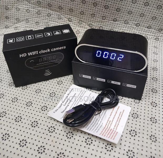 Hd Wifi Clock Camera - Hidden Surveillance Device - main view