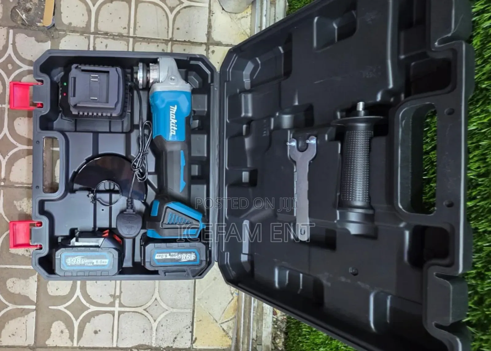 Makita Cordless Grinder/198v Rechargeable Angle Grinder