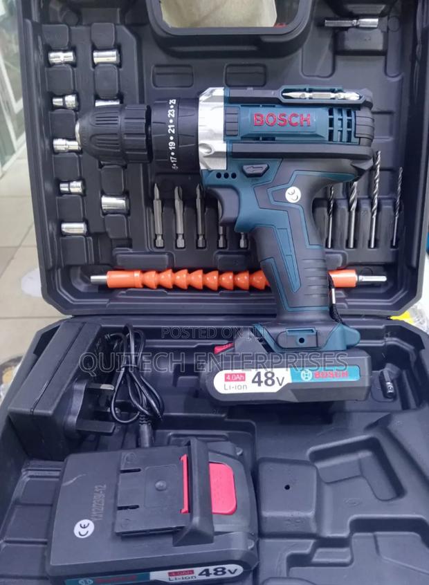 Cordless Bosch Drill/ Electric Bosch Drill With Bits