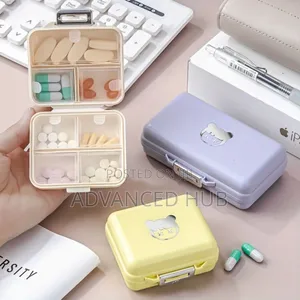 7 Grid Portable Pill Organizer