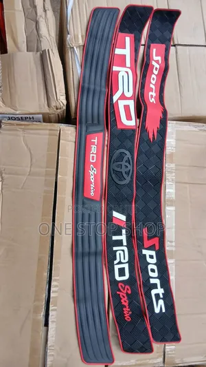 TRD or Sport Boot Rubber Self Adhesive Anti Scratch Strip