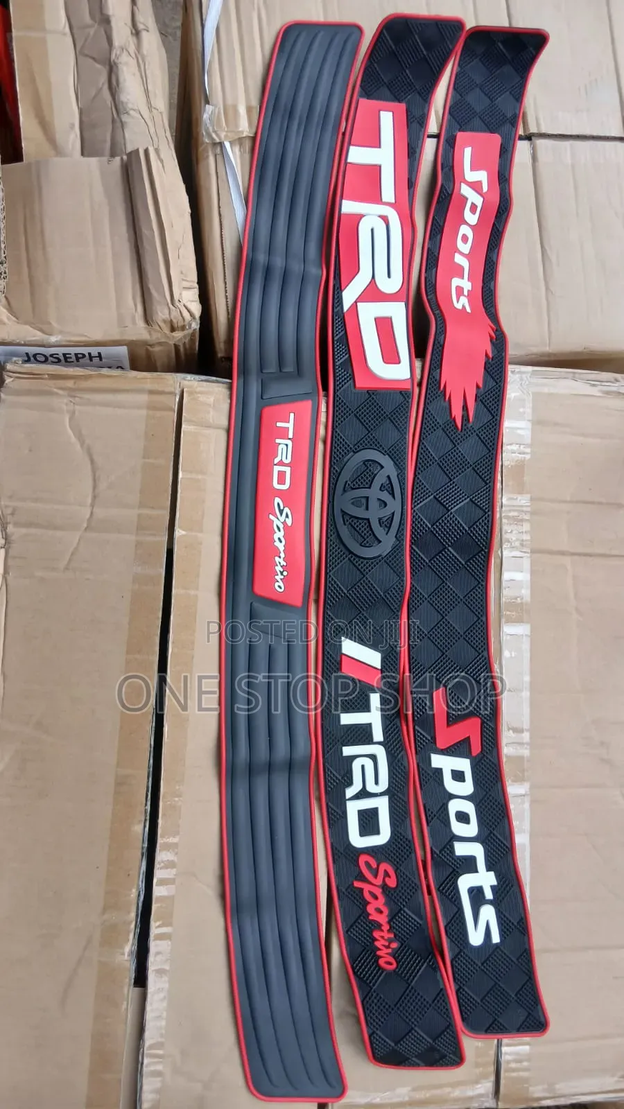 TRD or Sport Boot Rubber Self Adhesive Anti Scratch Strip