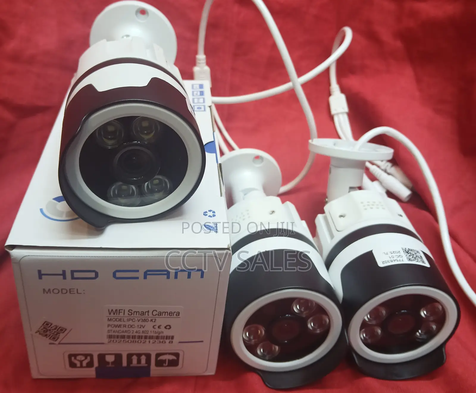 Ip 3mp Resolution V30pro Wifi Ipc-380- Audio CCTV Camera