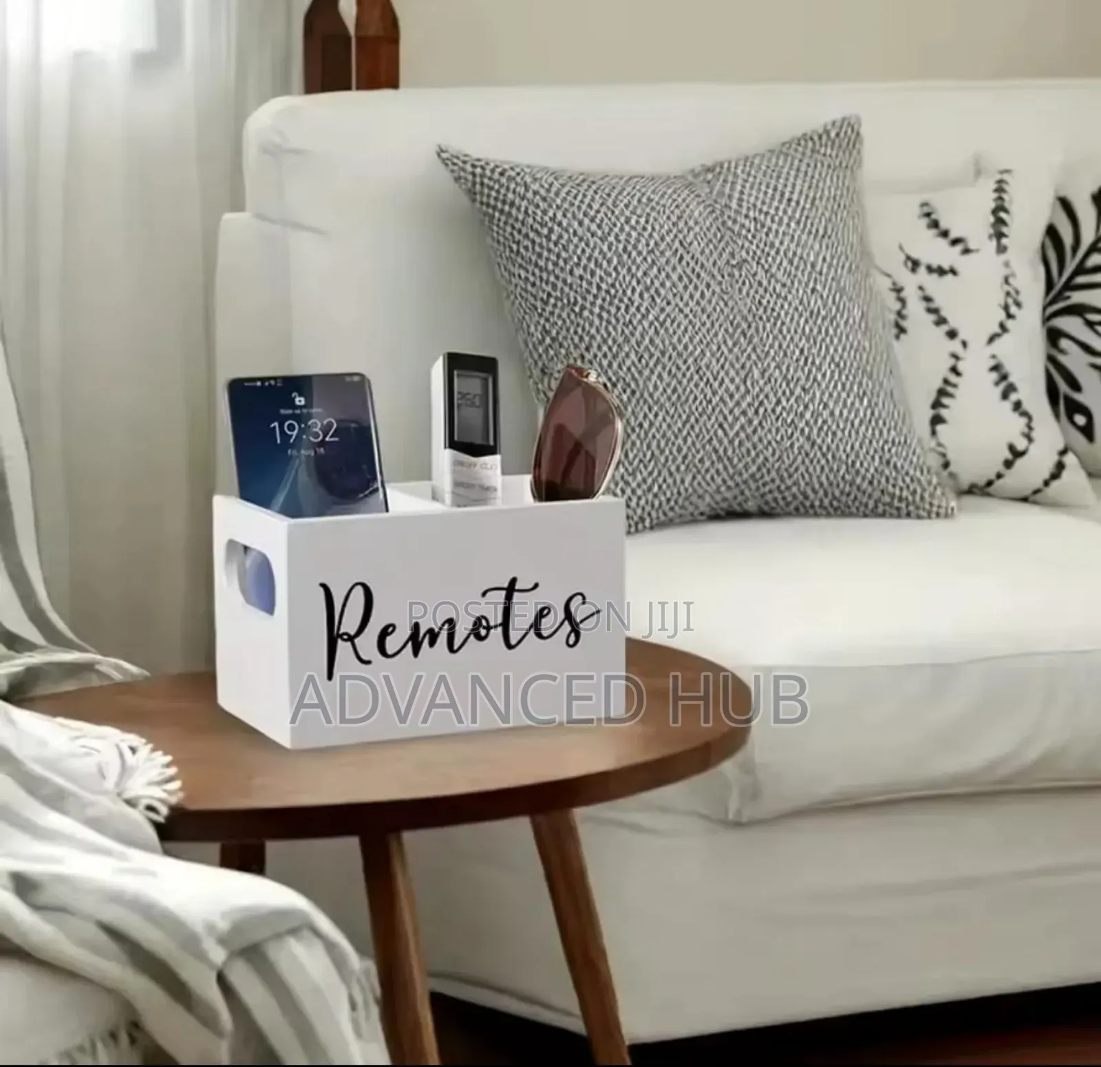 Modern Remote Organizer Box