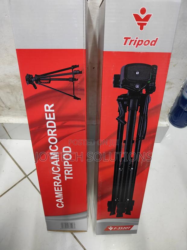 Vedio/Photo Tall Tripod Stand ( F 3520t ) Maximum Height 1420mm. - thumbnail 3