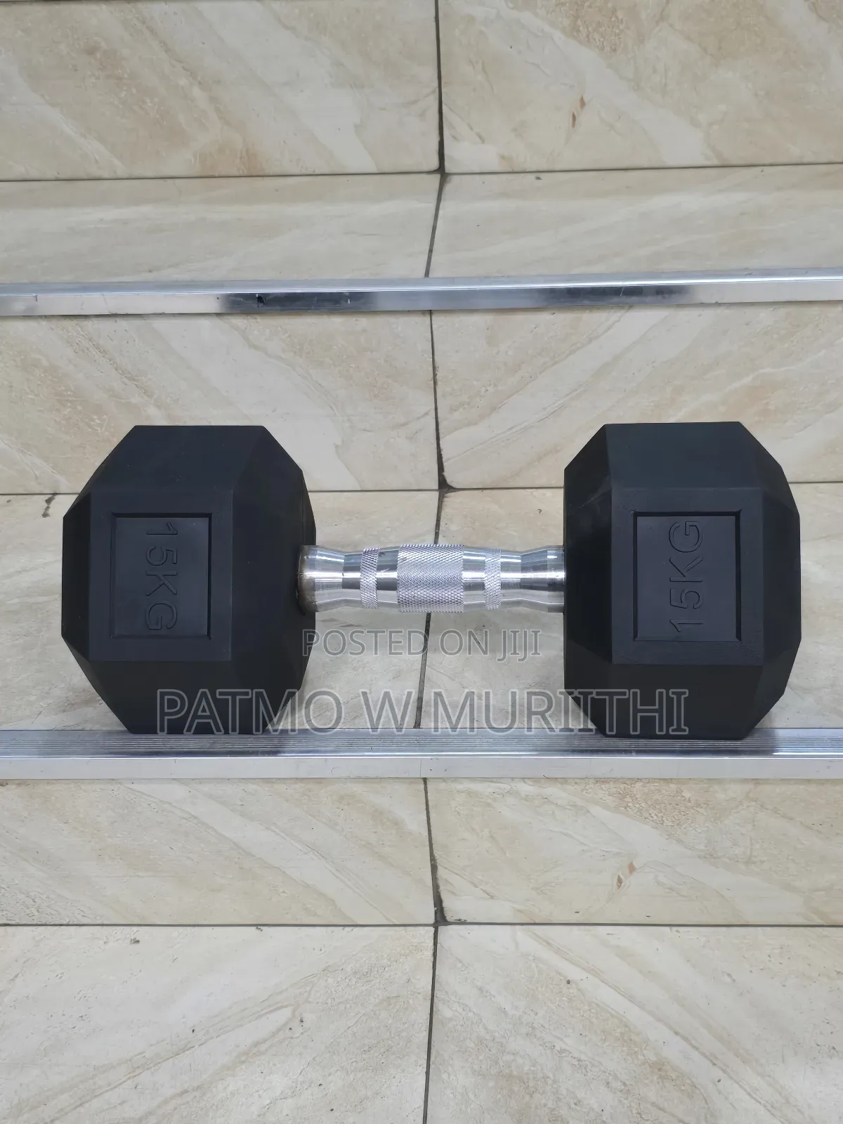 15kg Hexagonal Dumbbell (Per Pc)