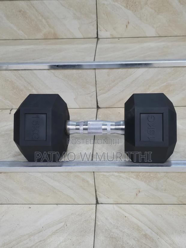 15kg Hexagonal Dumbbell (Per Pc)