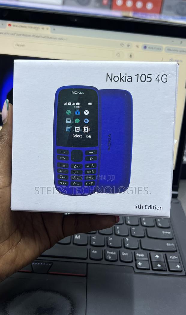 New Nokia 105 Black - main view