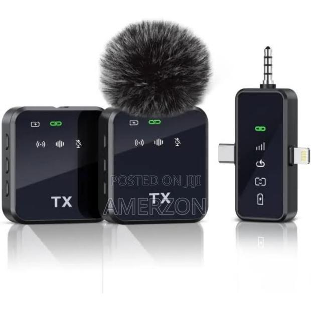 F15-2 Wireless Lavalier Microphone – Noise Reduction