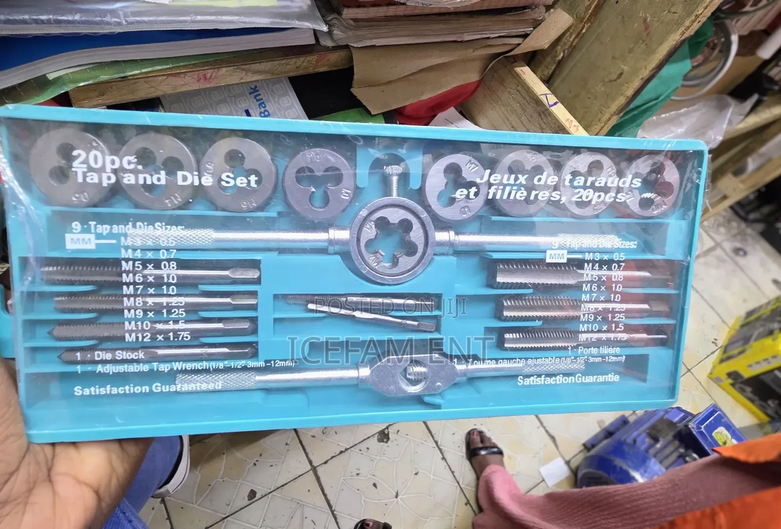 Tap and Die Set/20pcs Tap and Die Set