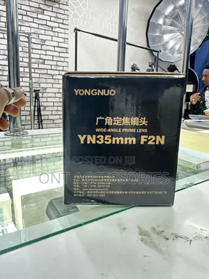 Yongnuo Yn 35mm F/2 Lens for Nikon F Mount DSLRS