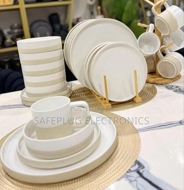 Mate Ceramic 24pcs Dinner Set - Beautiful Designed Set