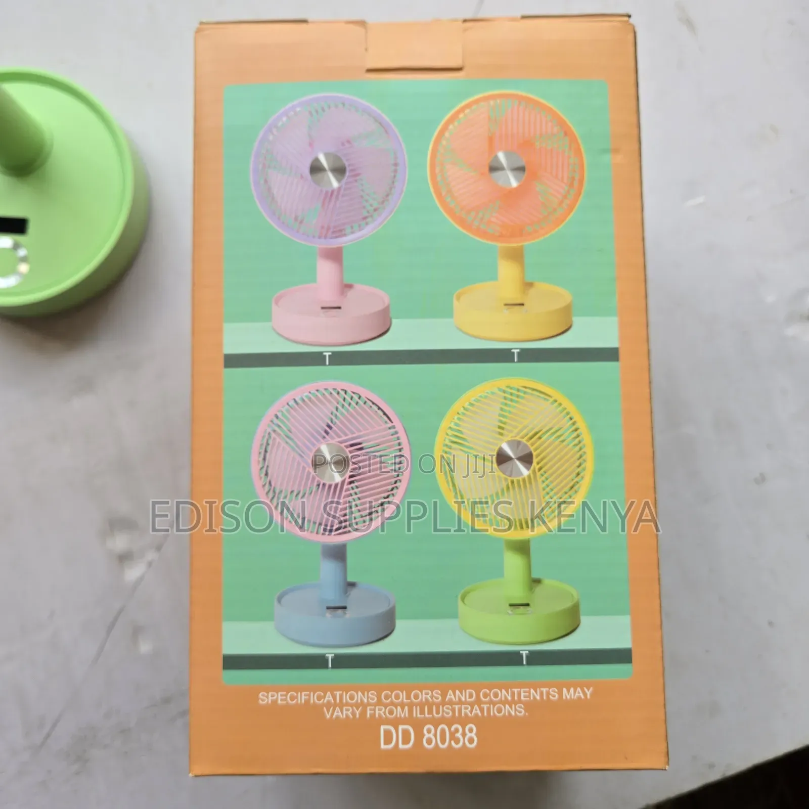 Desk Fan Oscillating Rechargeable Usb Telescopic Fan Table Fans