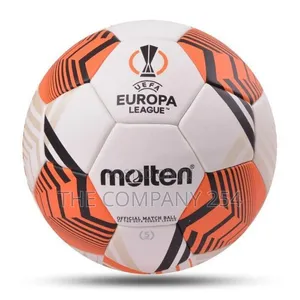 Molten Laminated Football - Soccer Ball Size 5 (White/Black) Mf520sl