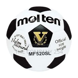 Molten Laminated Football - Soccer Ball Size 5 (White/Black) Mf520sl
