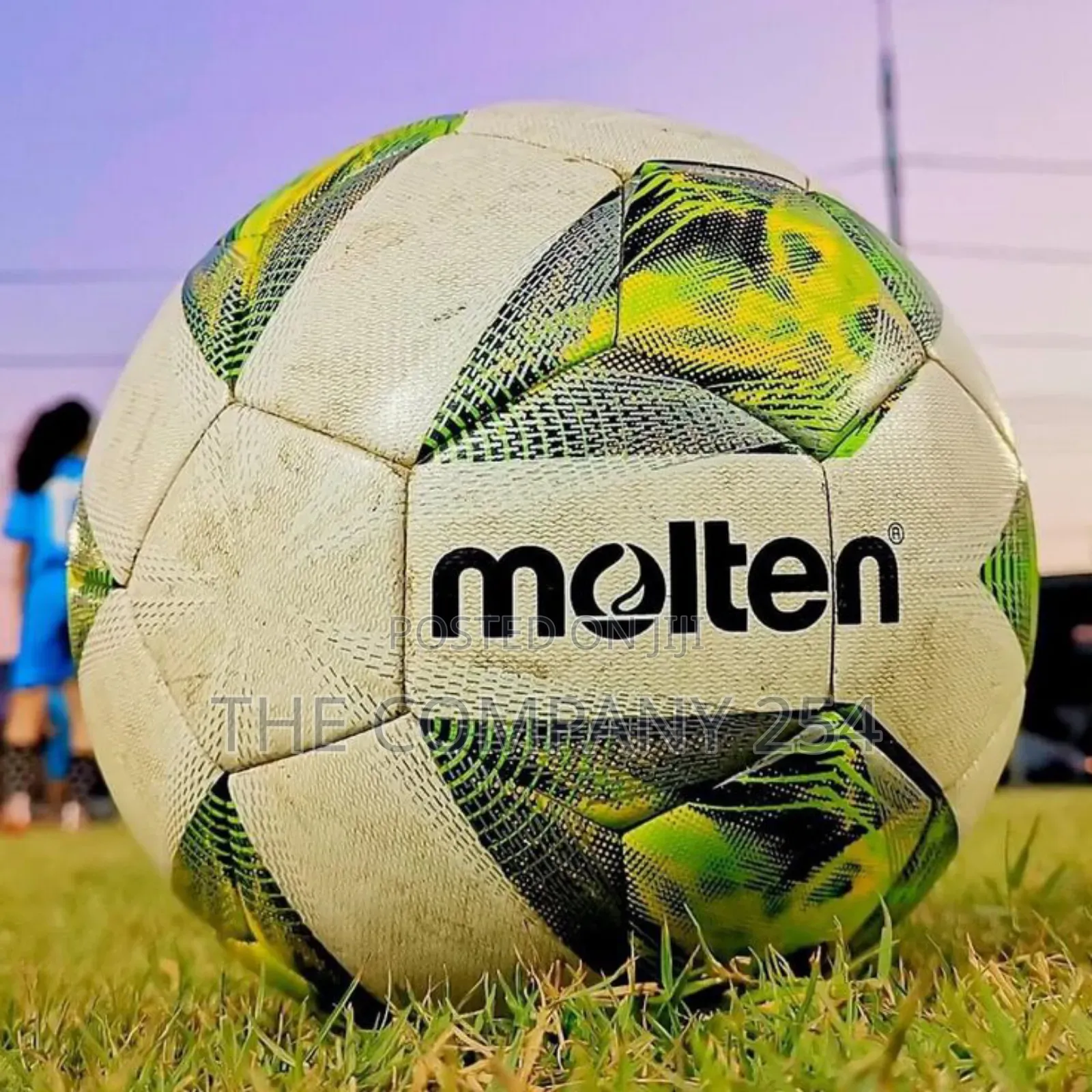 Molten Laminated Football - Soccer Ball Size 5 (White/Black) Mf520sl