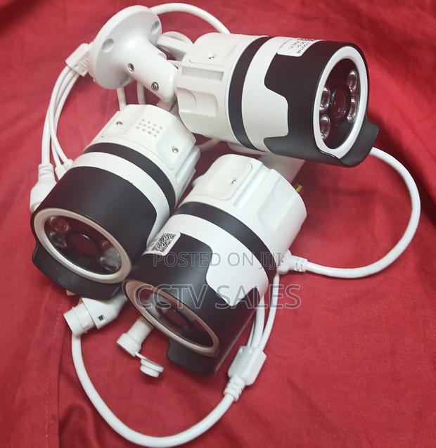 V380pro Ip 3mp Outdoor CCTV Camera With Full Color Images and Audio