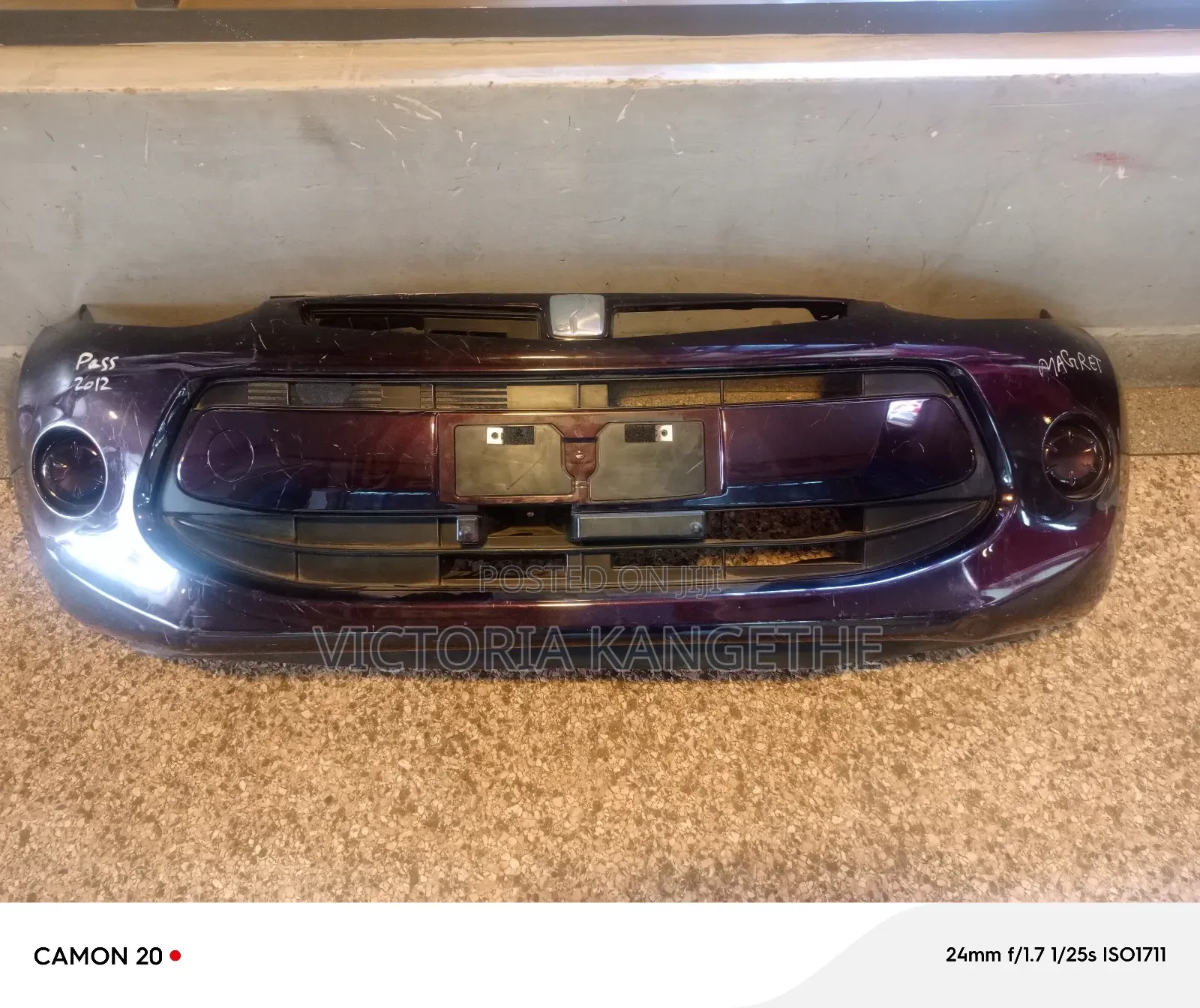 Passo 2012 Bumper Available