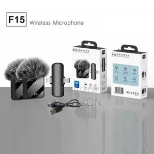 F15-2 Wireless Lavalier Microphone – Noise Reduction