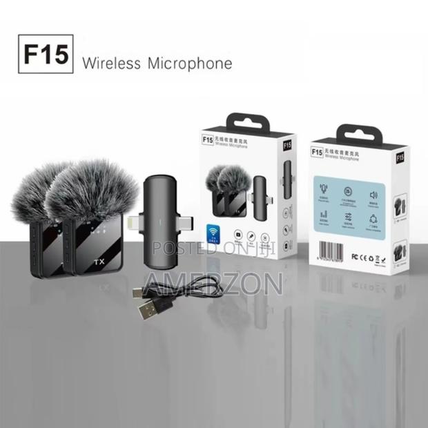 F15-2 Wireless Lavalier Microphone – Noise Reduction - thumbnail 2