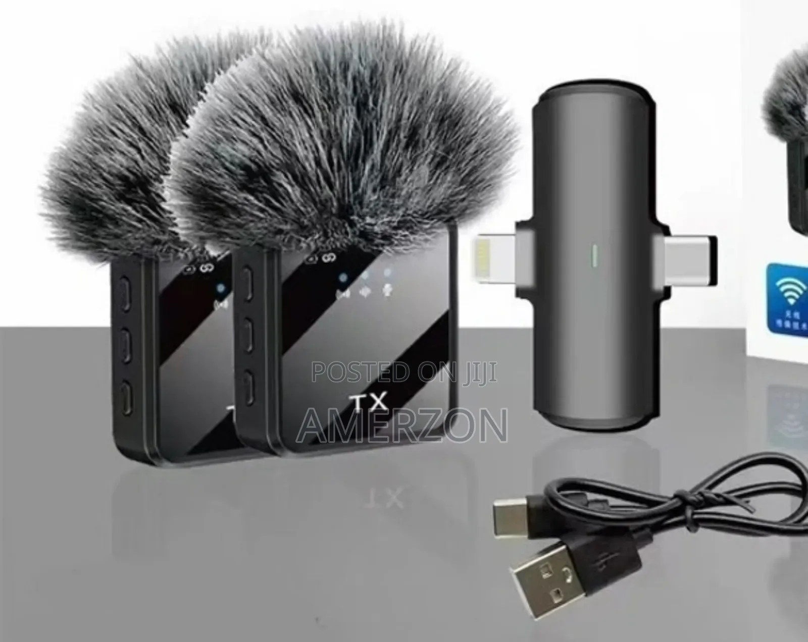 F15-2 Wireless Lavalier Microphone – Noise Reduction